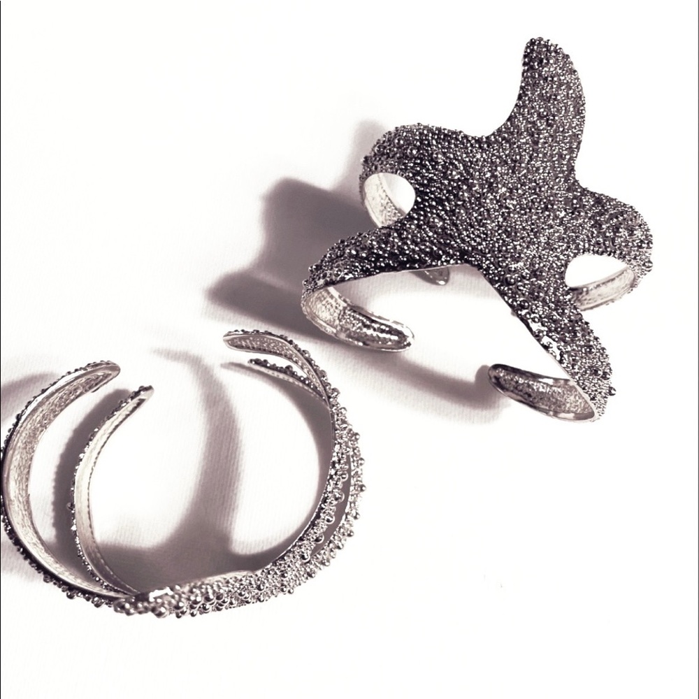 STARFISH CUFF BRACELET seen on @lilypulitzer